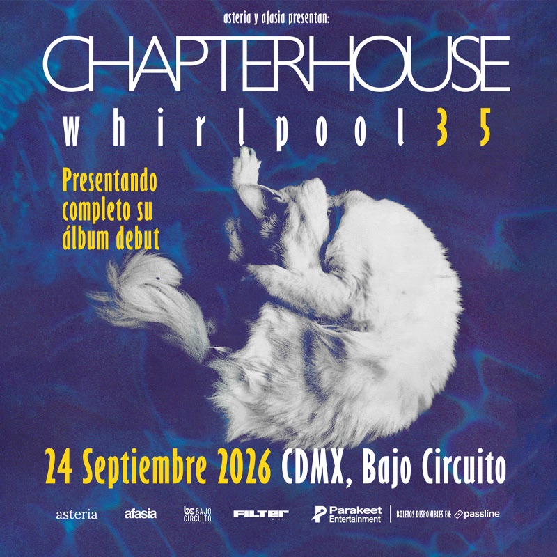 CHAPTERHOUSE se presentará por&nbsp;primera vez en la&nbsp;Ciudad de&nbsp;México.&nbsp;
