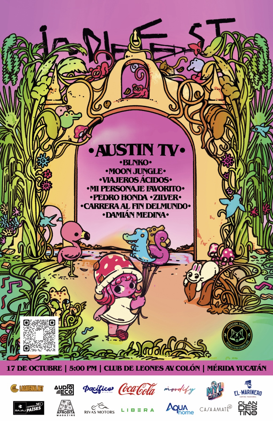 Llega el Indie Fest Yucatán con Austin TV como headliner de esta&nbsp;edición.